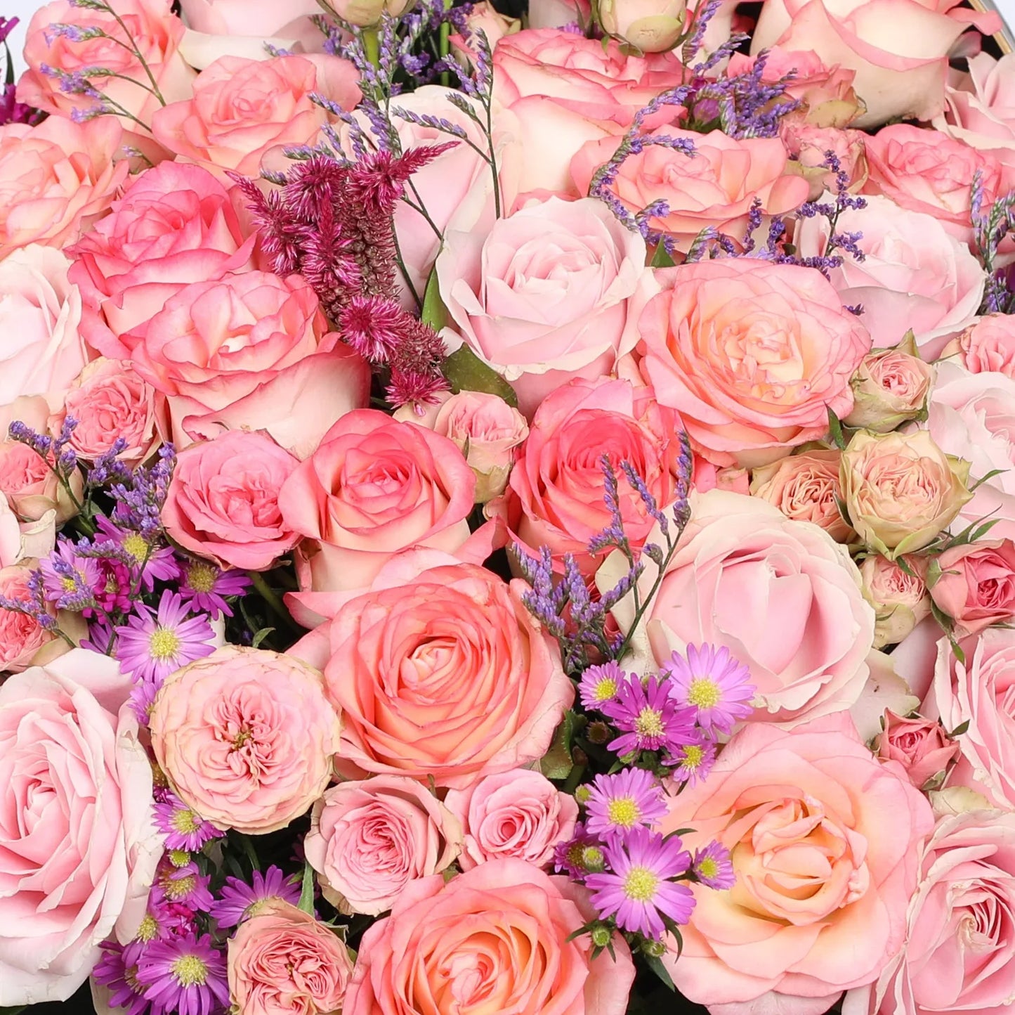 Unique Painting - elegant fresh flower bouquet