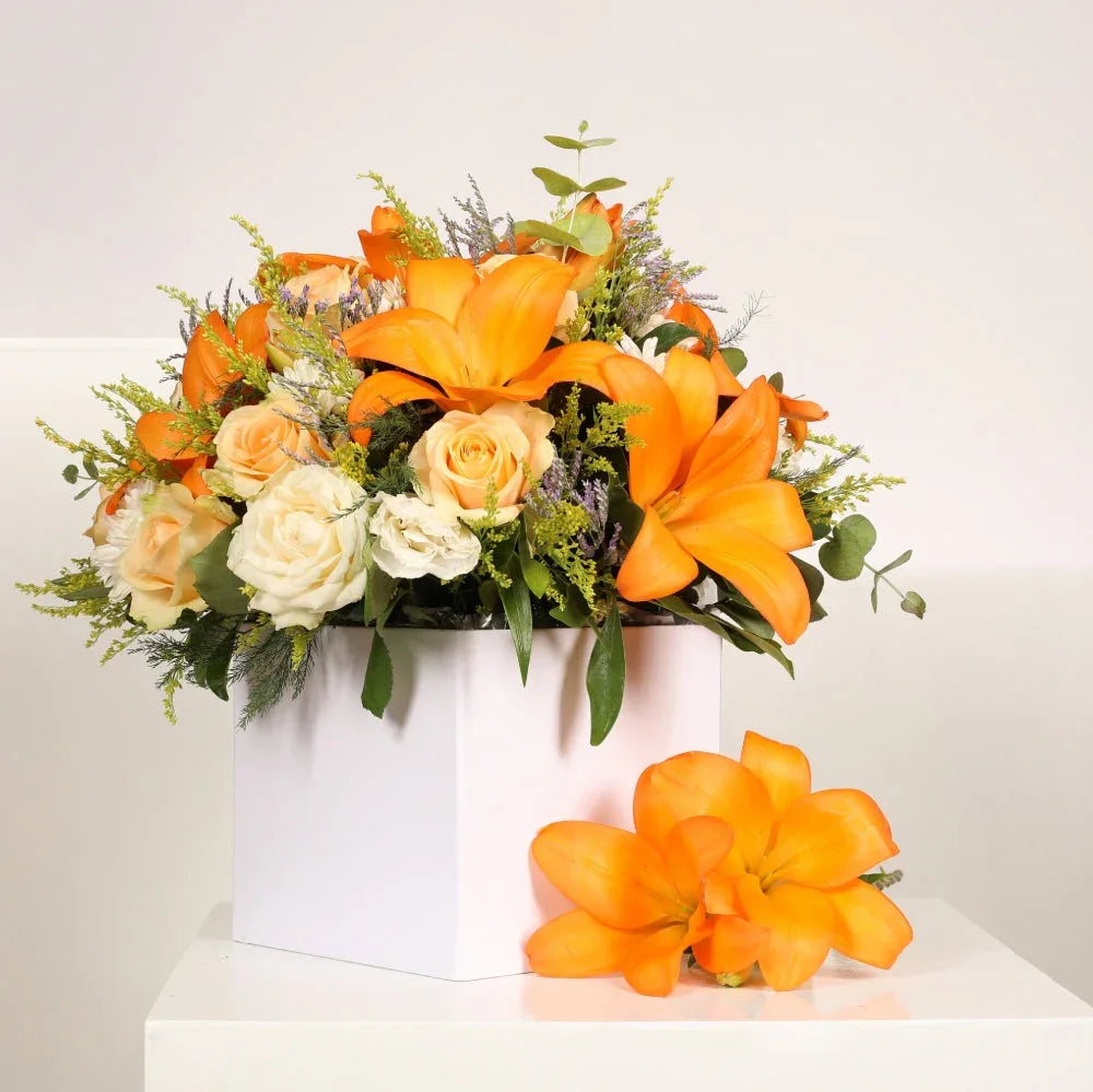 Orange Flower Box | Bayya Alward