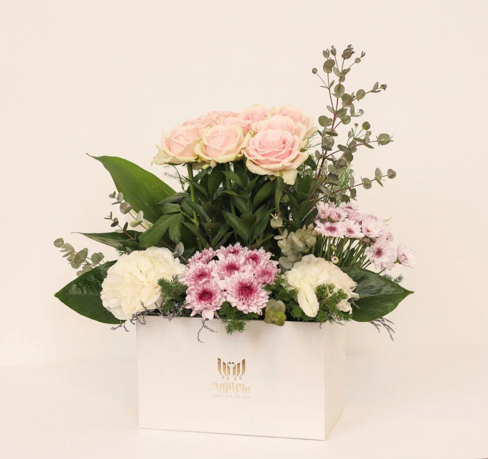 Hope and Life - elegant fresh flower bouquet