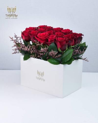 Crimson Grace - elegant fresh flower bouquet