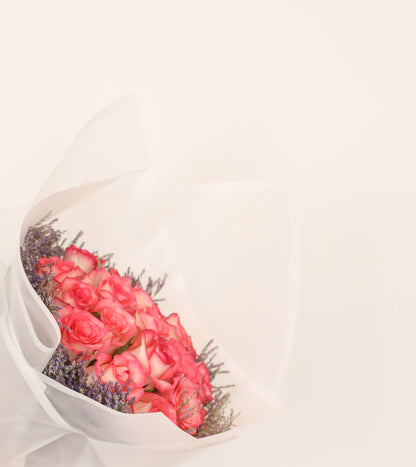 Blossom Elegance:  A White-clad Moment.