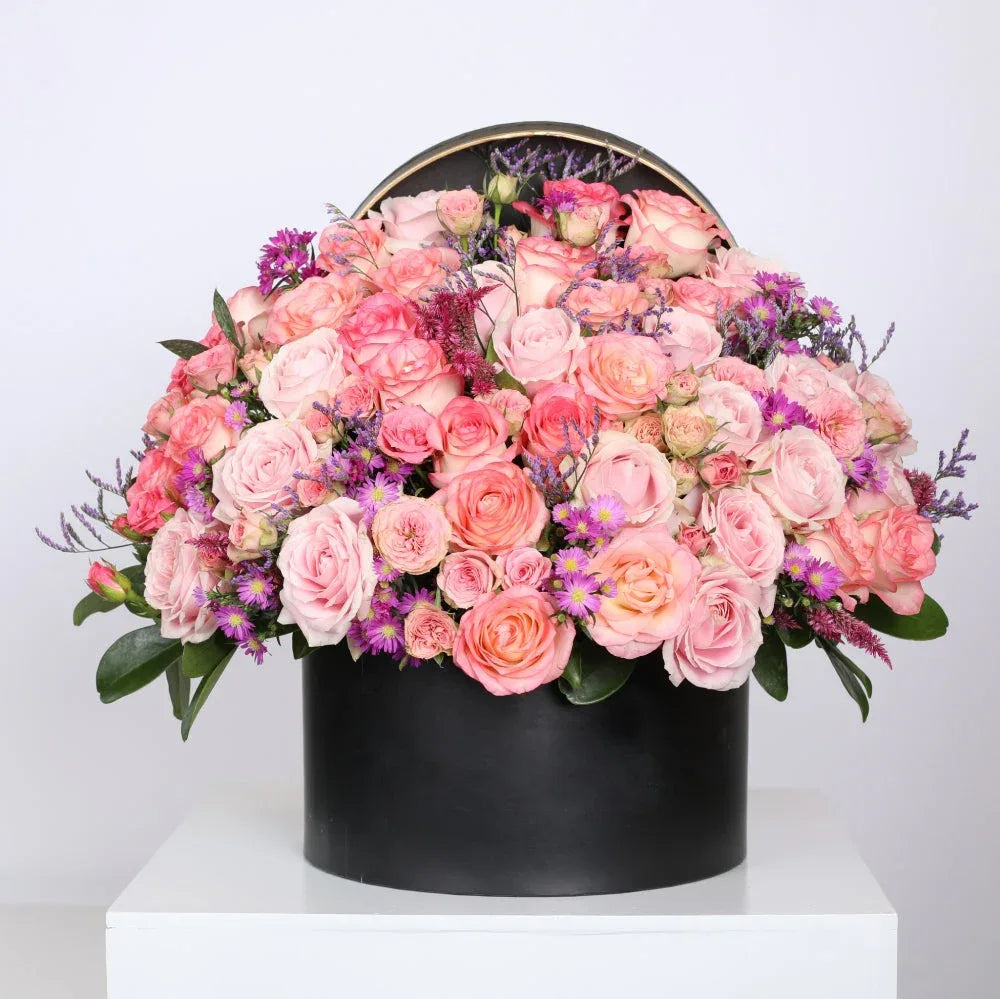 Unique Painting - elegant fresh flower bouquet