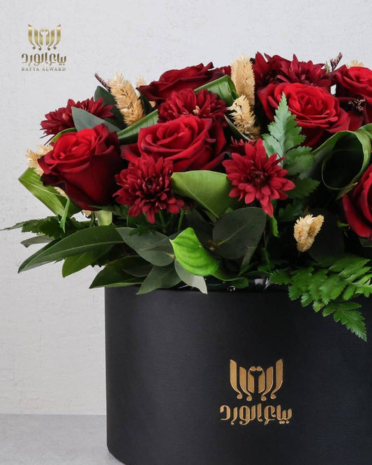 Ruby Heart Blossoms – A Timeless Expression of Passion.