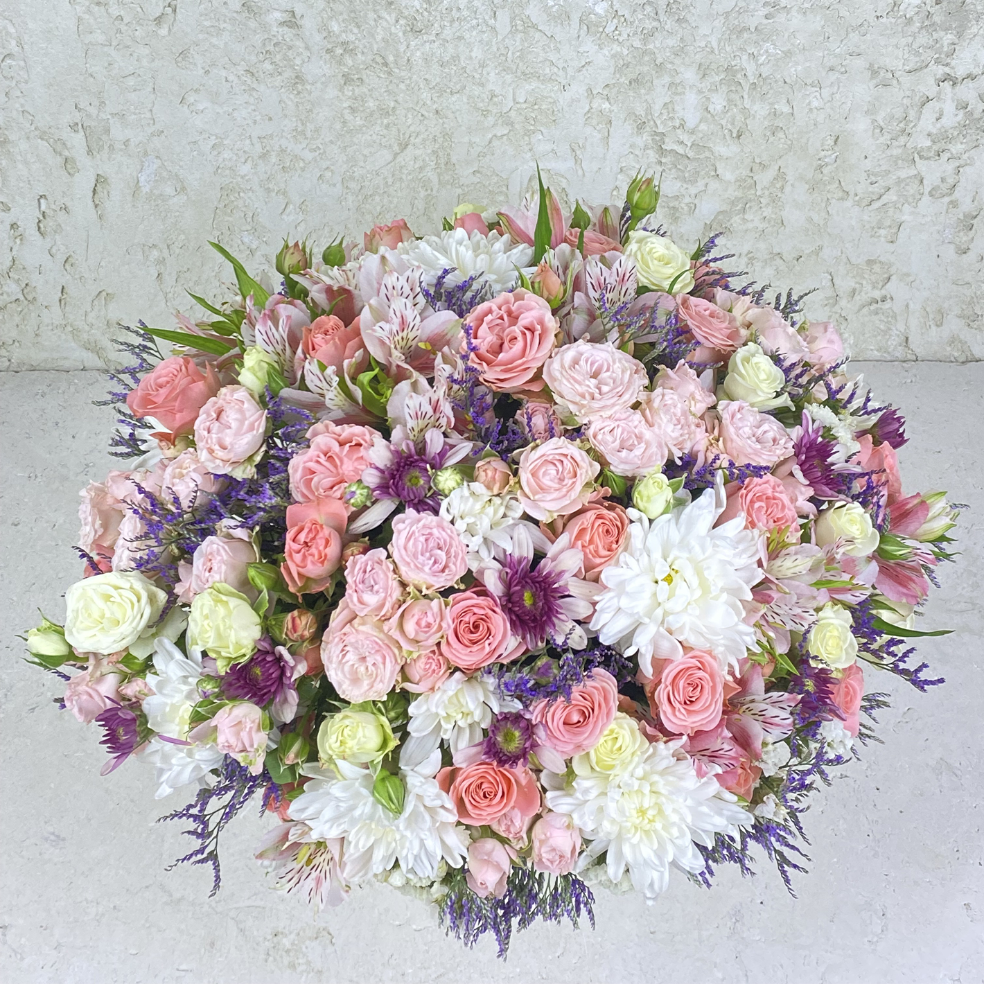 Mixed Pink & White Floral Box
