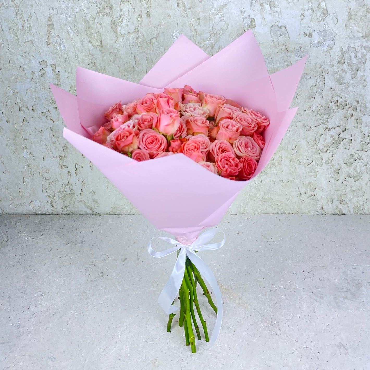 Pink Baby Roses Bouquet