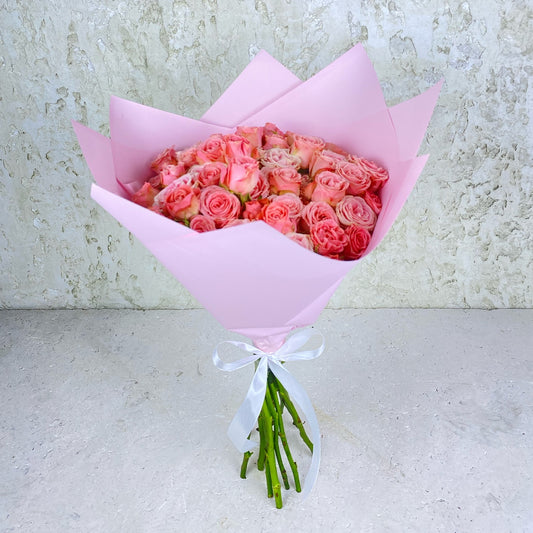 Pink Baby Roses Bouquet