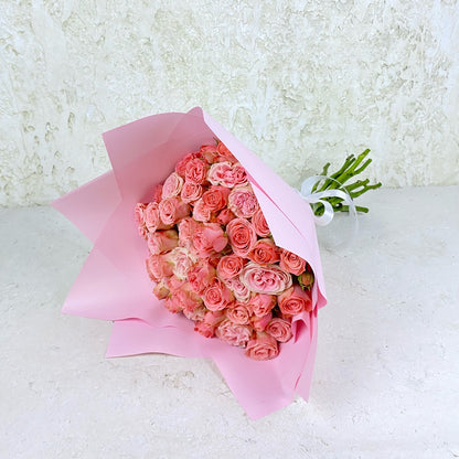 Pink Baby Roses Bouquet